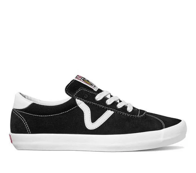 Vans Sport Shoes Mens - Black/White