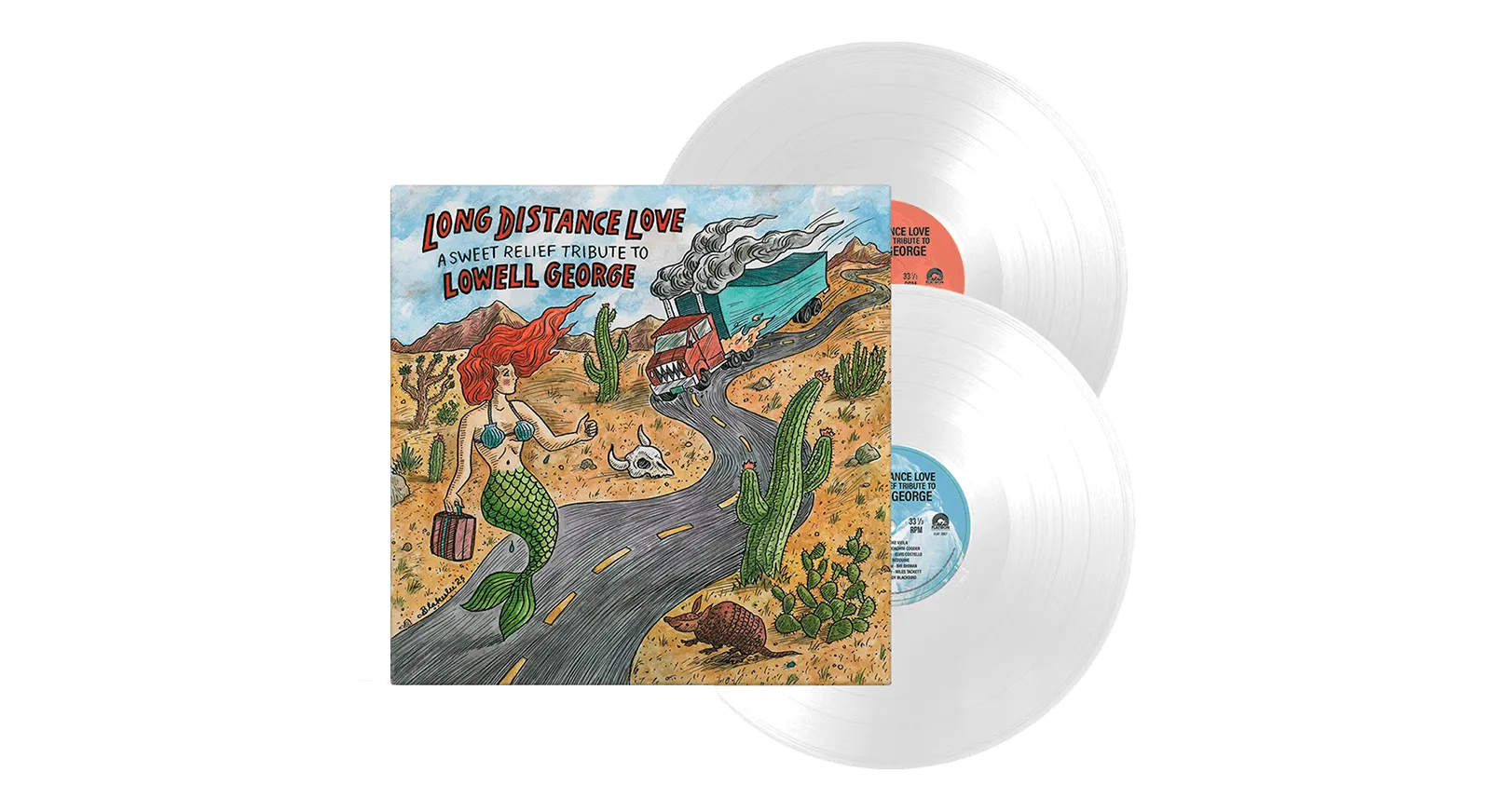 Various Artists : Long Distance Love - A Sweet Relief Tribute To Lowell George