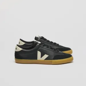 Veja Volley O.T Leather Sneaker - Black Pierre