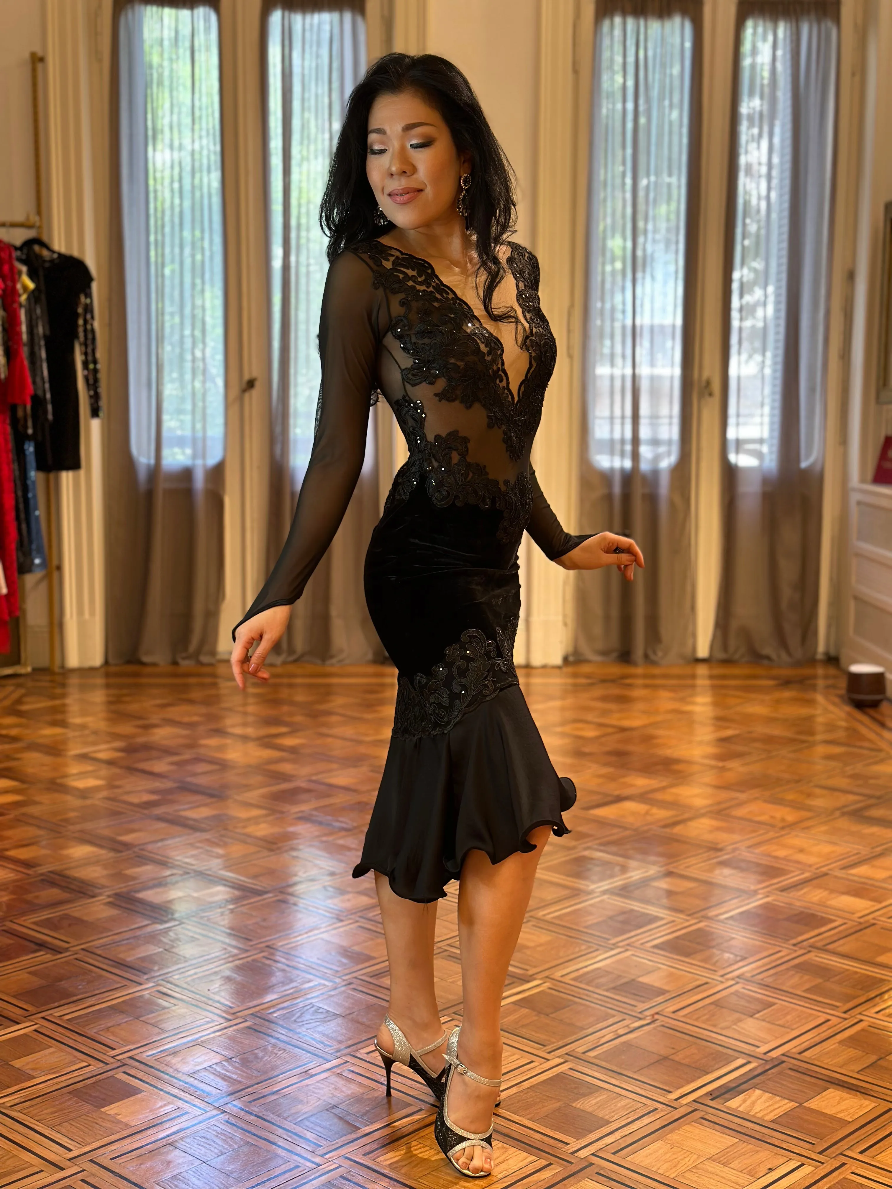 Vestido de Tango Escenario SH1346