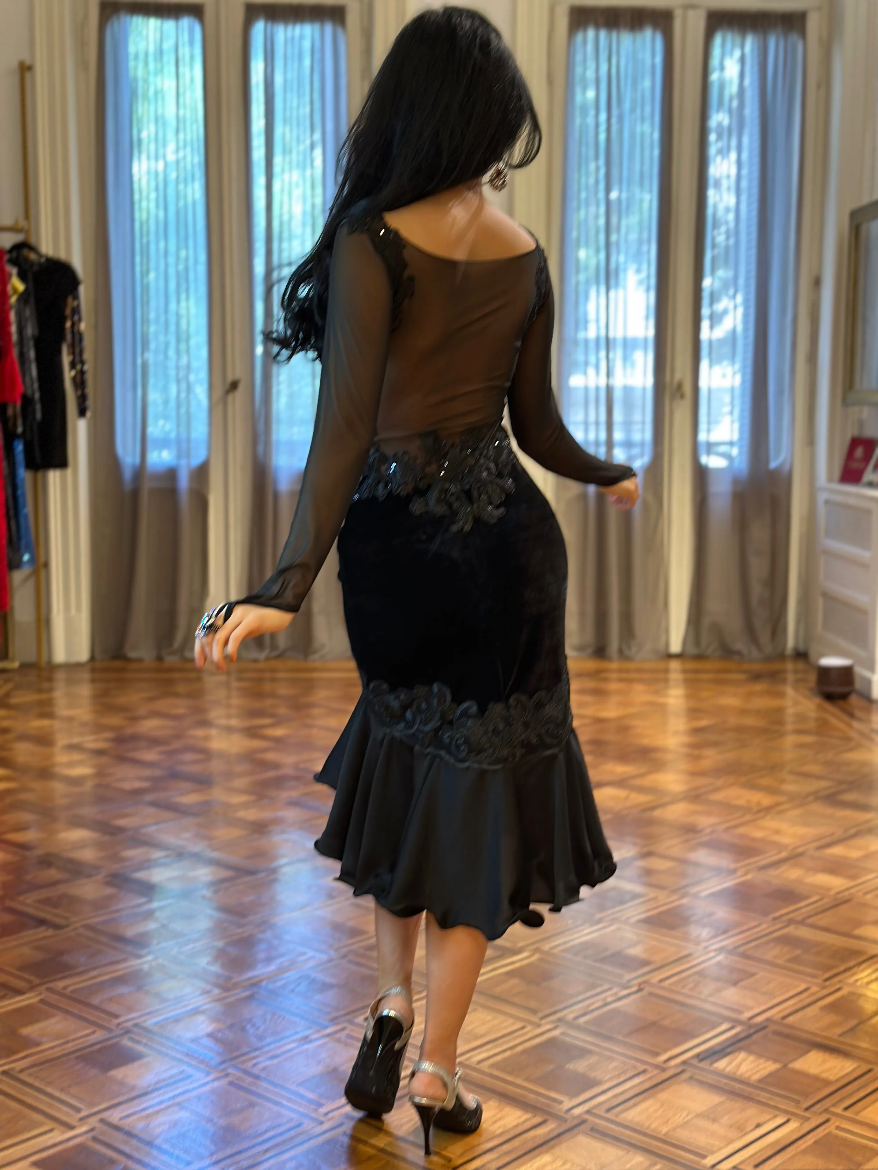 Vestido de Tango Escenario SH1346
