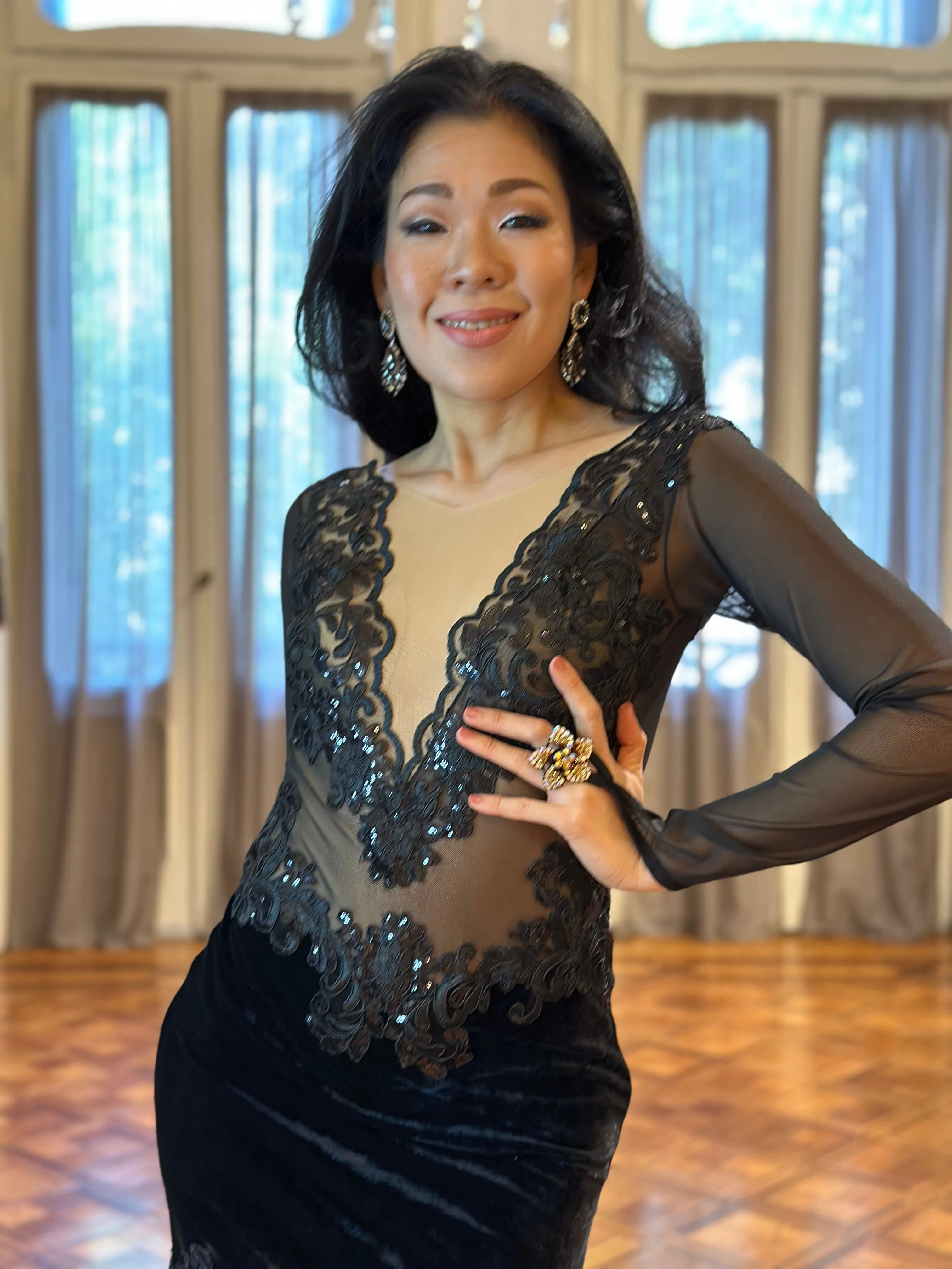 Vestido de Tango Escenario SH1346