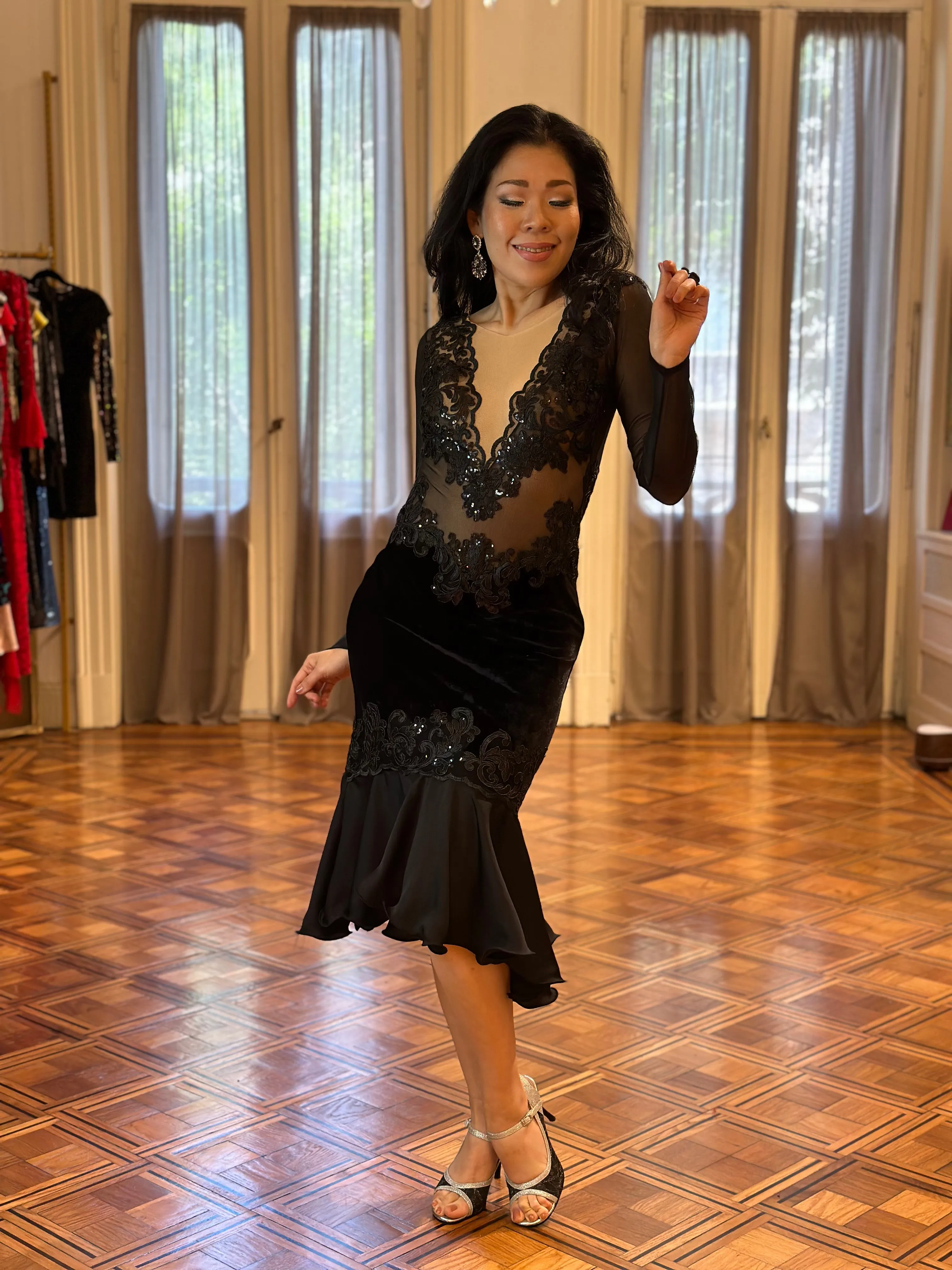 Vestido de Tango Escenario SH1346