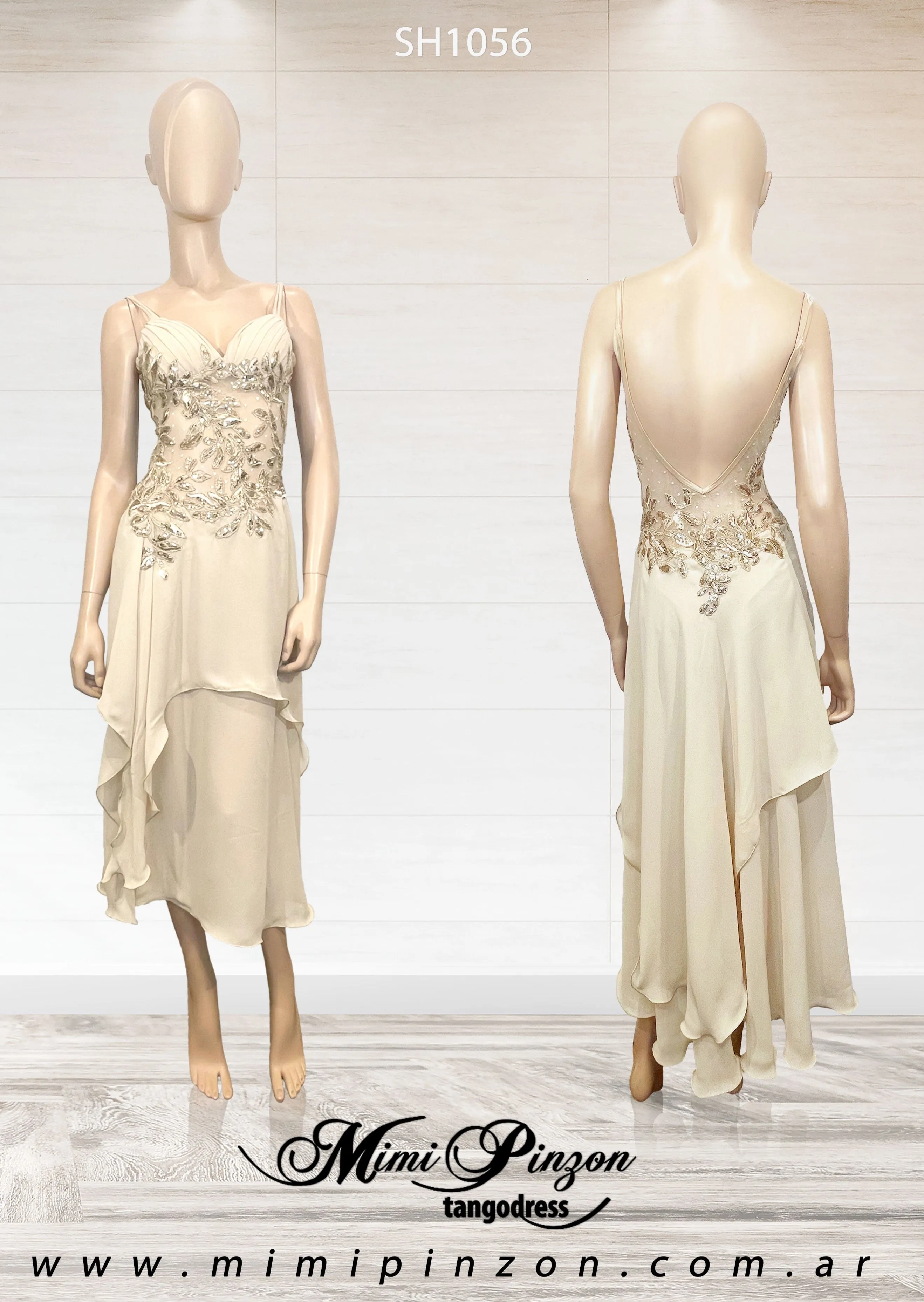 Vestido Tango Escenario SH1056 Bis