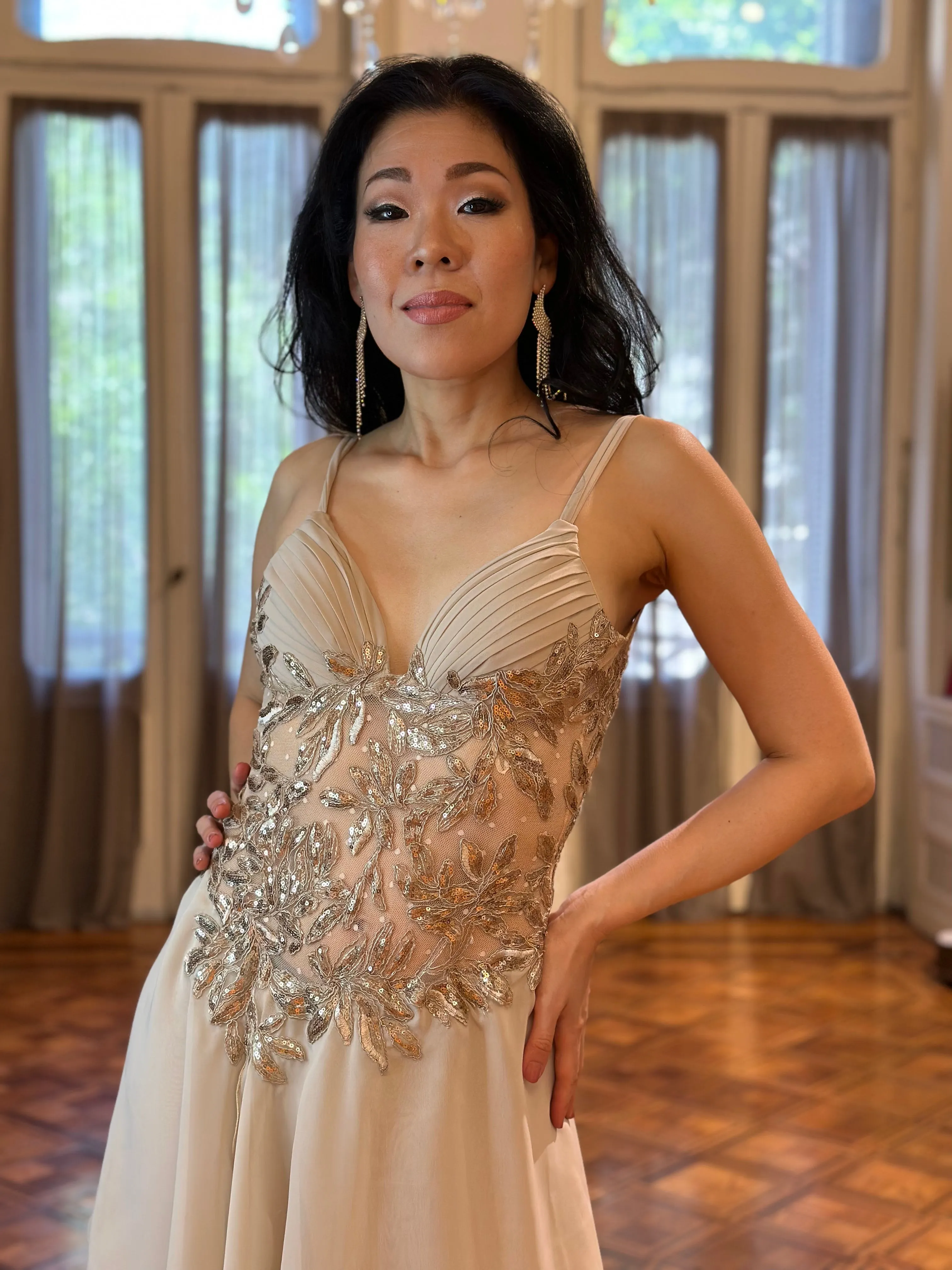 Vestido Tango Escenario SH1056 Bis