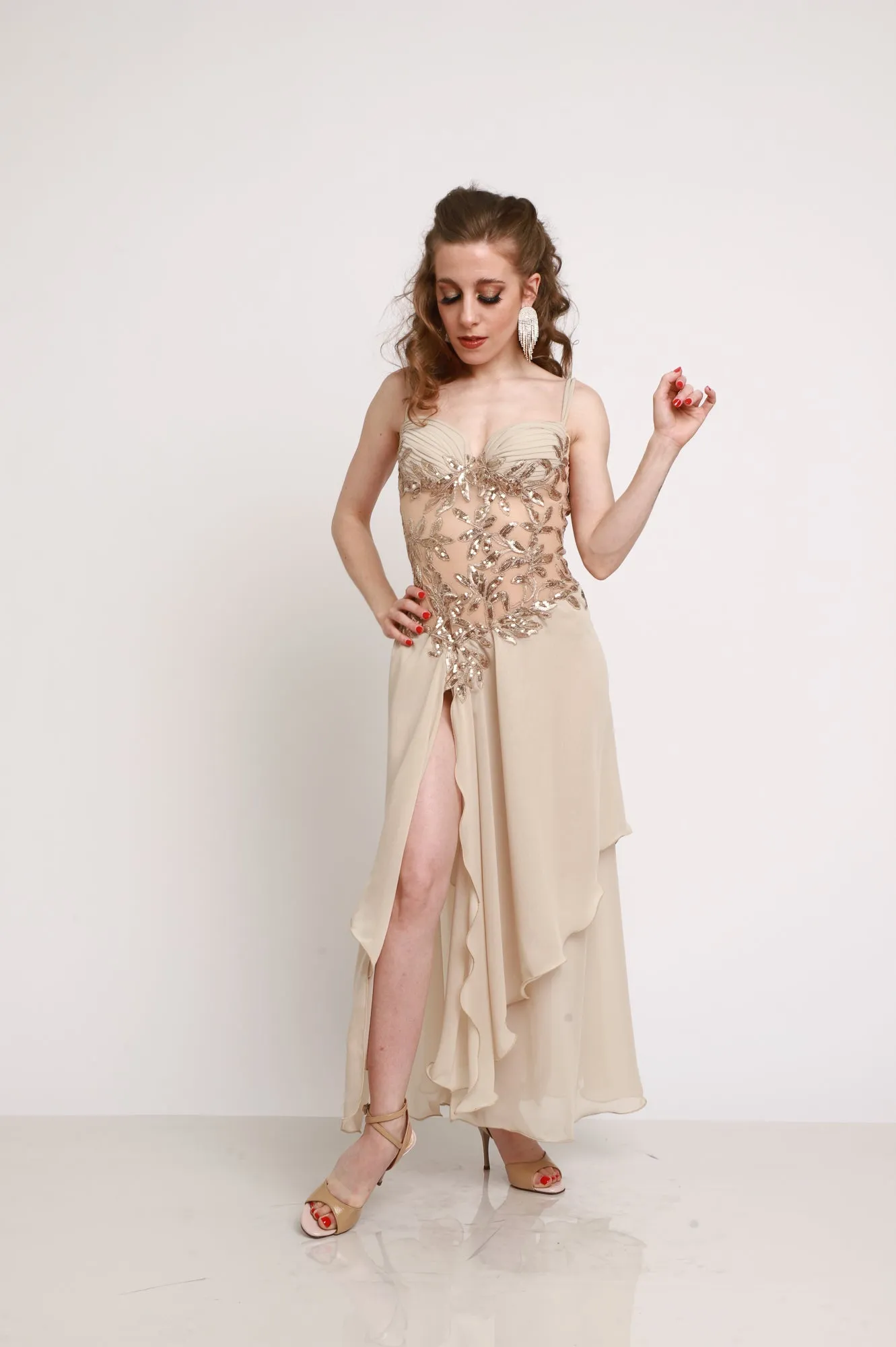 Vestido Tango Escenario SH1056 Bis