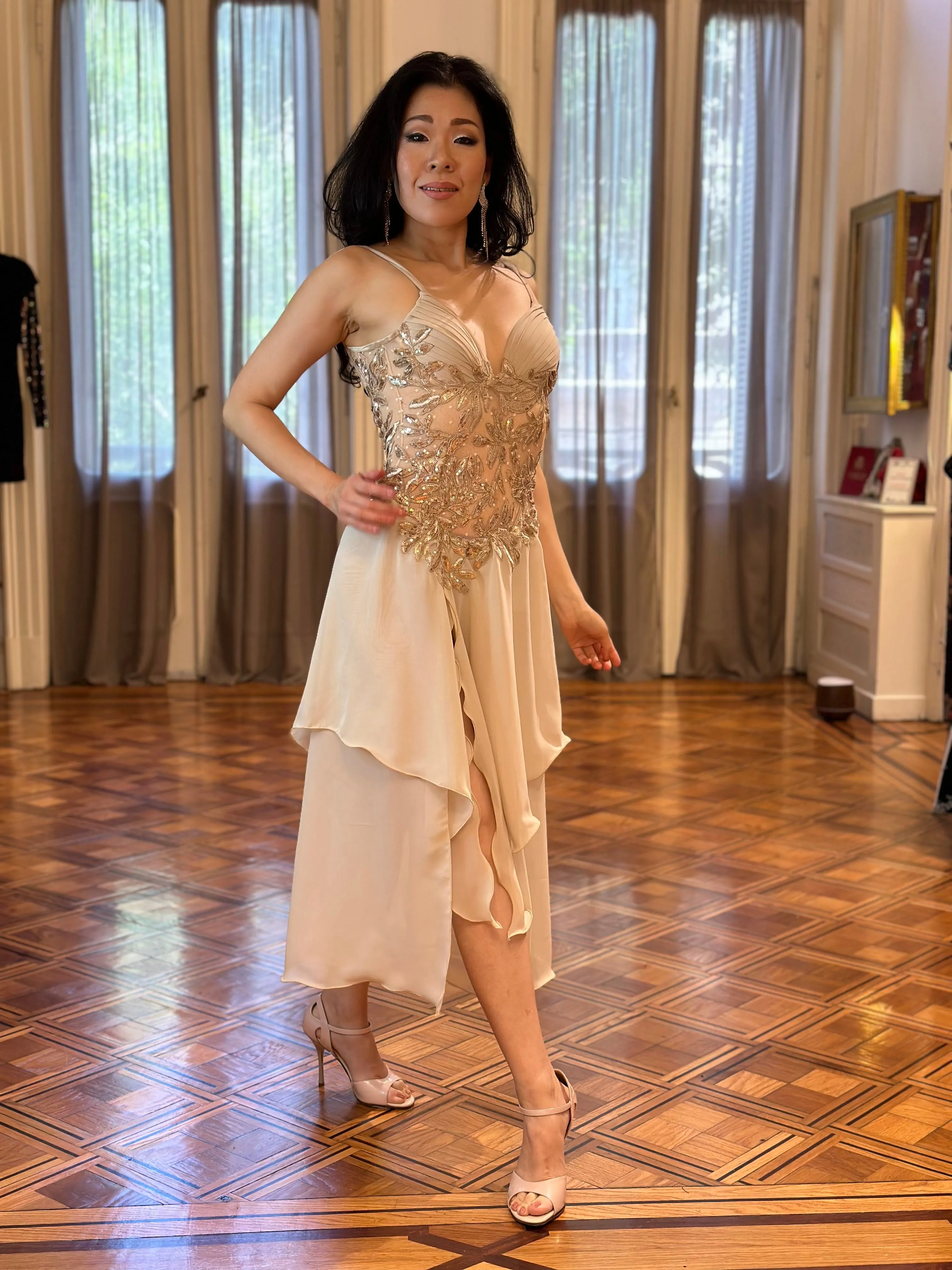 Vestido Tango Escenario SH1056 Bis