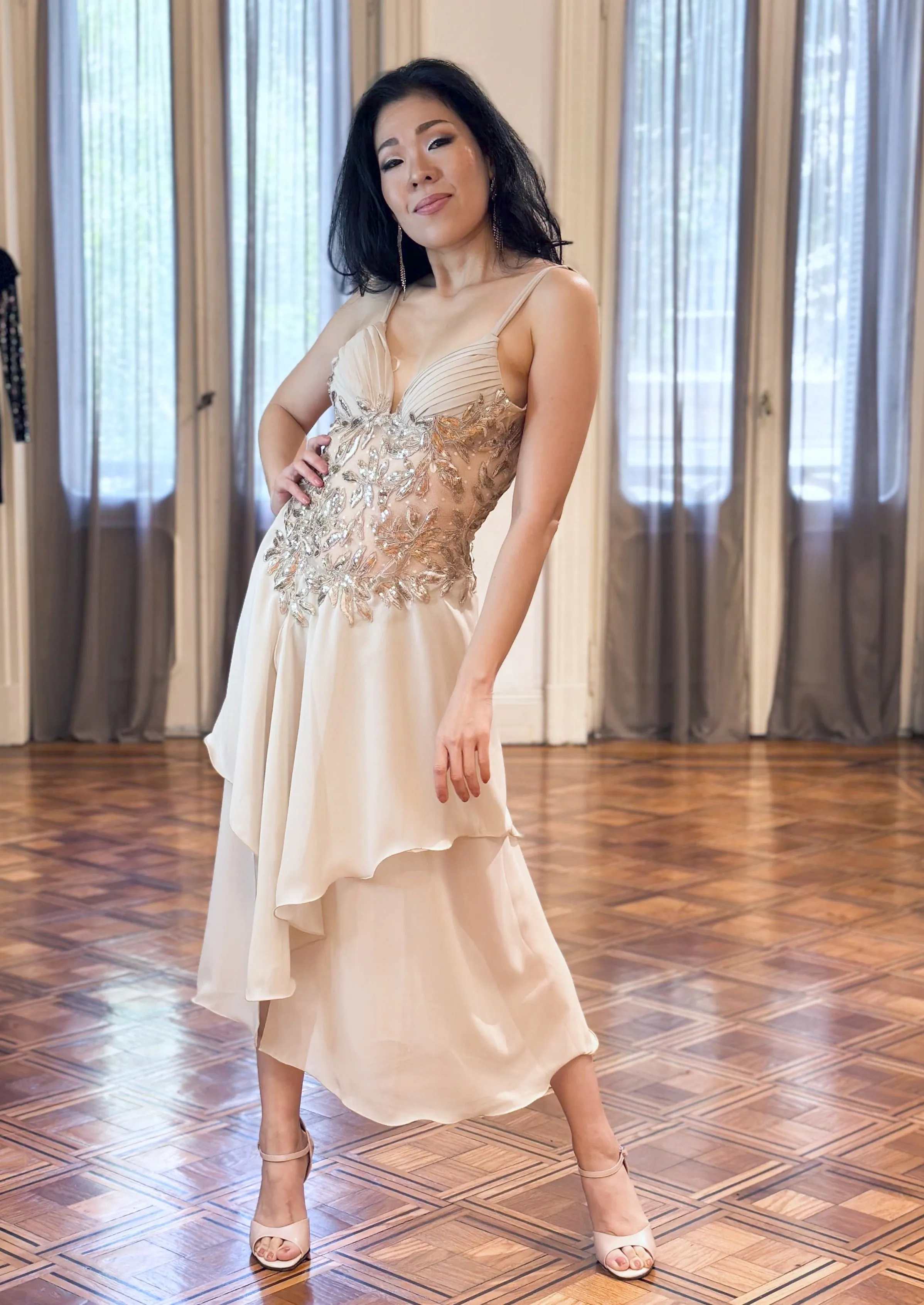 Vestido Tango Escenario SH1056 Bis