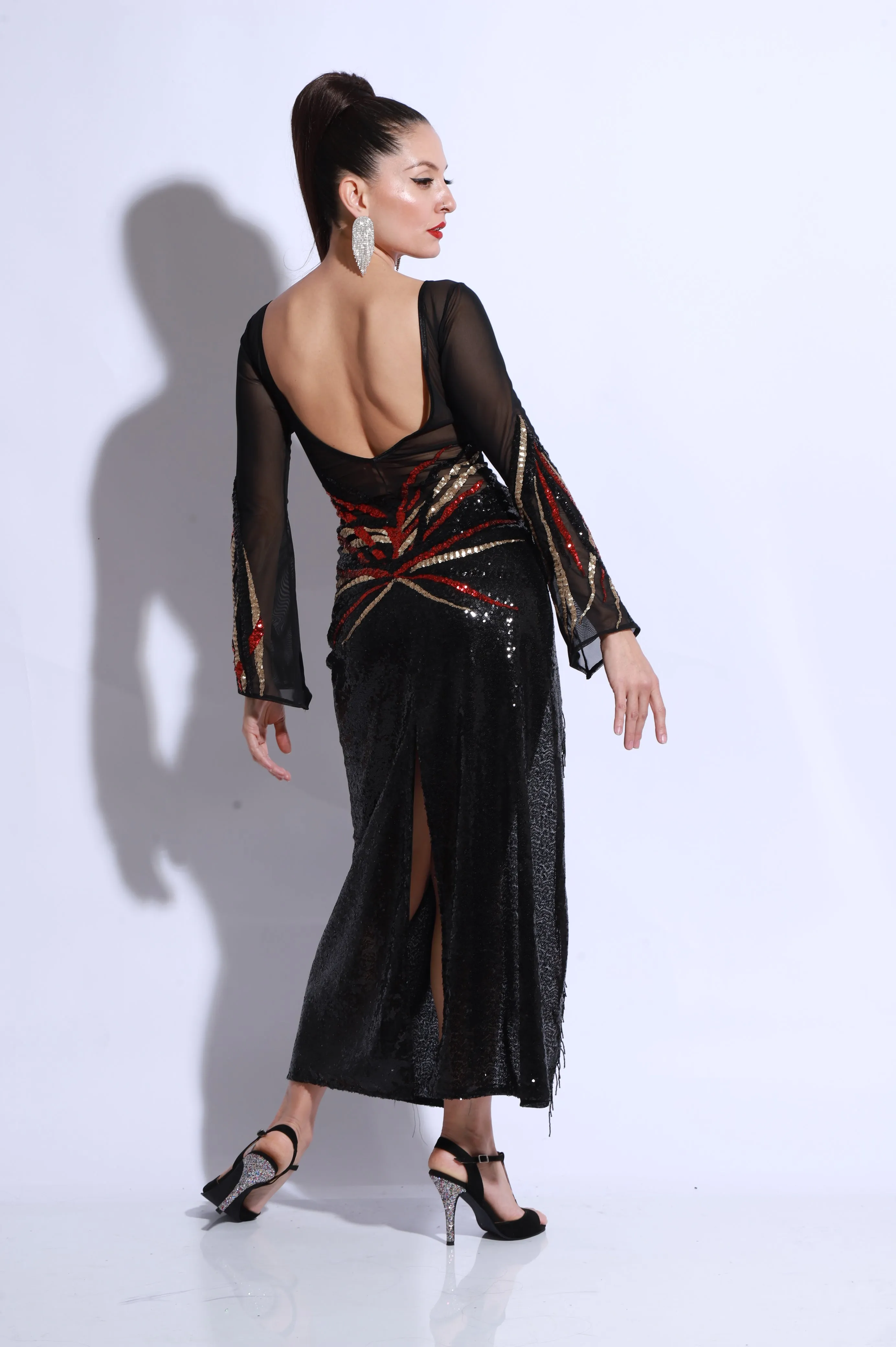 Vestido Tango Escenario SH1288