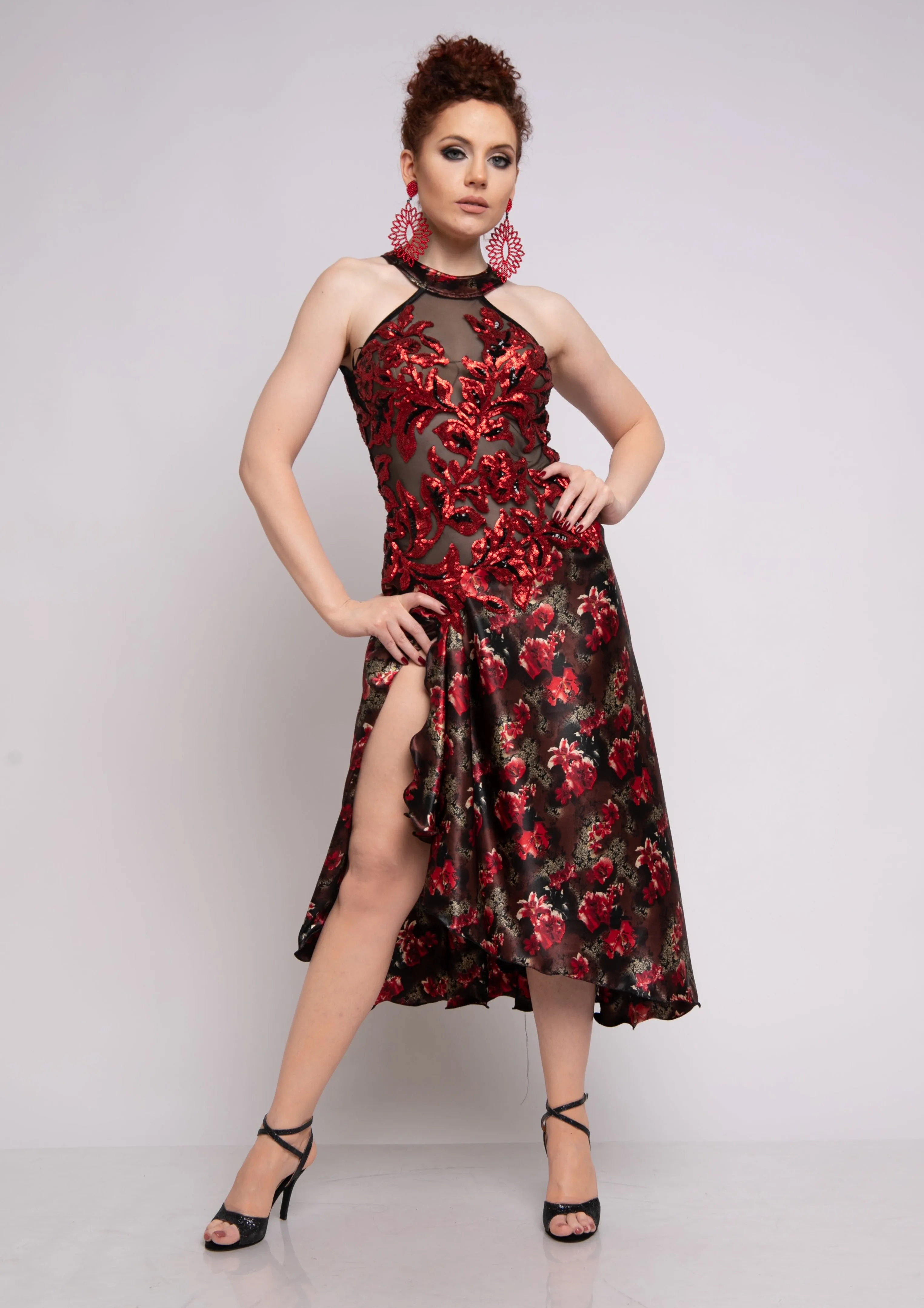 Vestido Tango Escenario SH1318