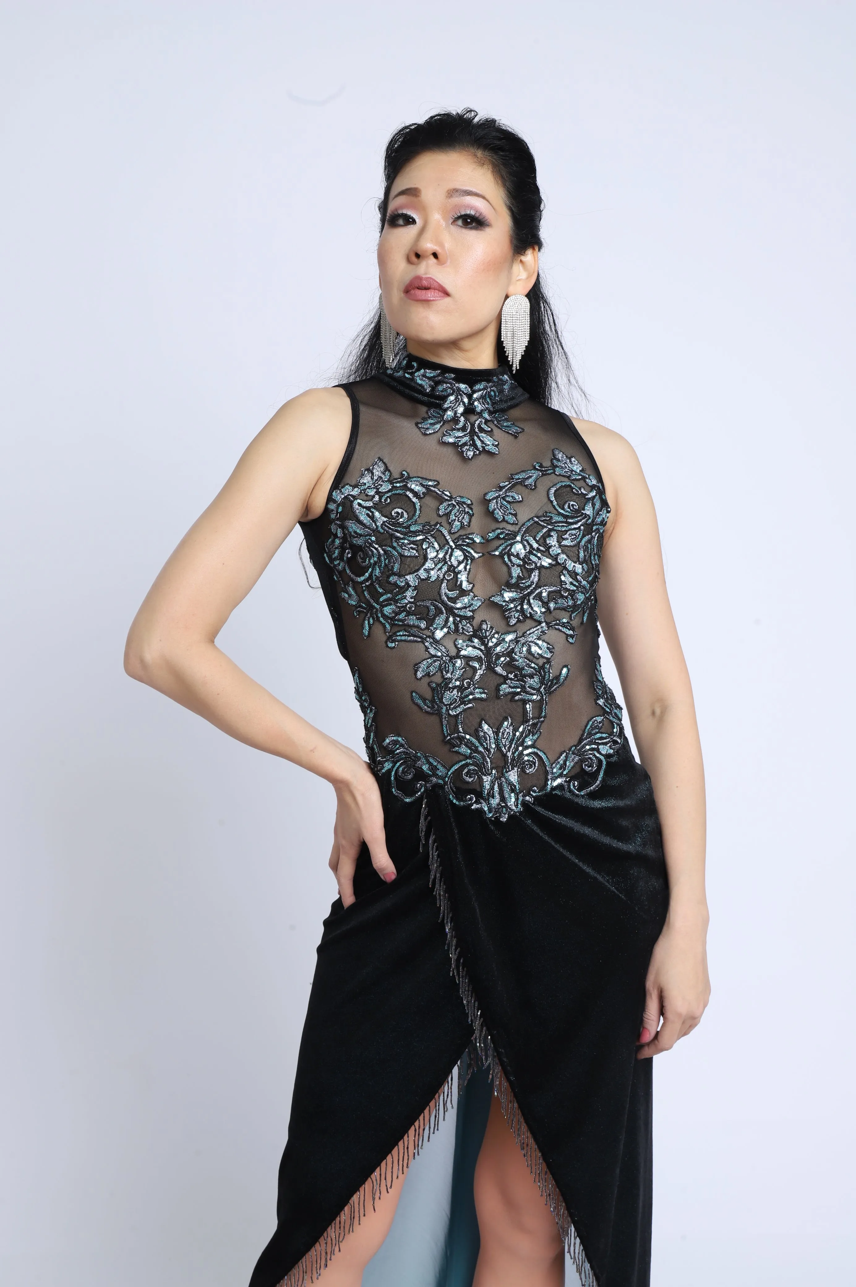 Vestido Tango Escenario SH1333
