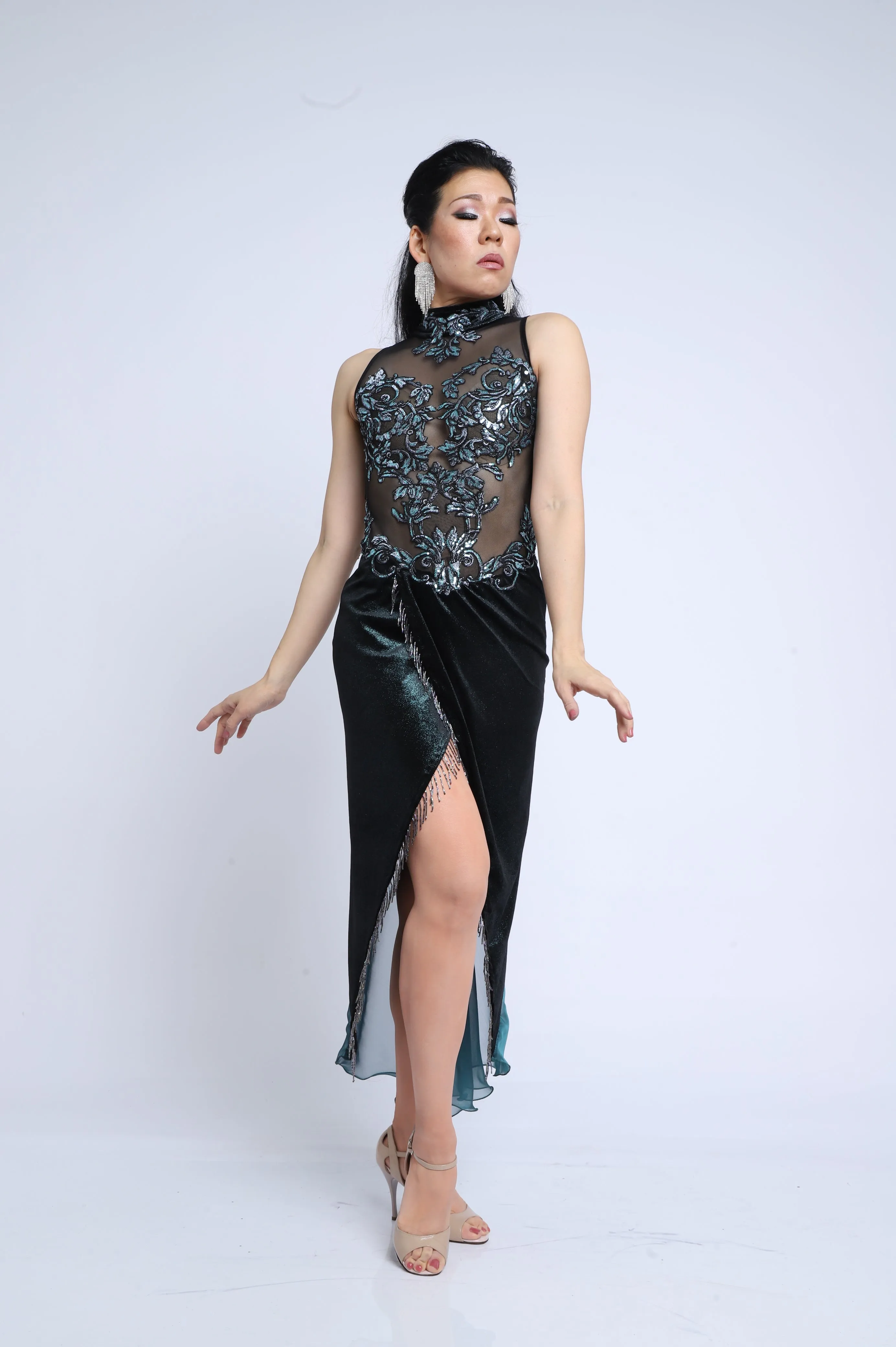 Vestido Tango Escenario SH1333
