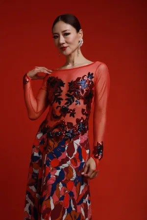 Vestido Tango Escenario SH1340