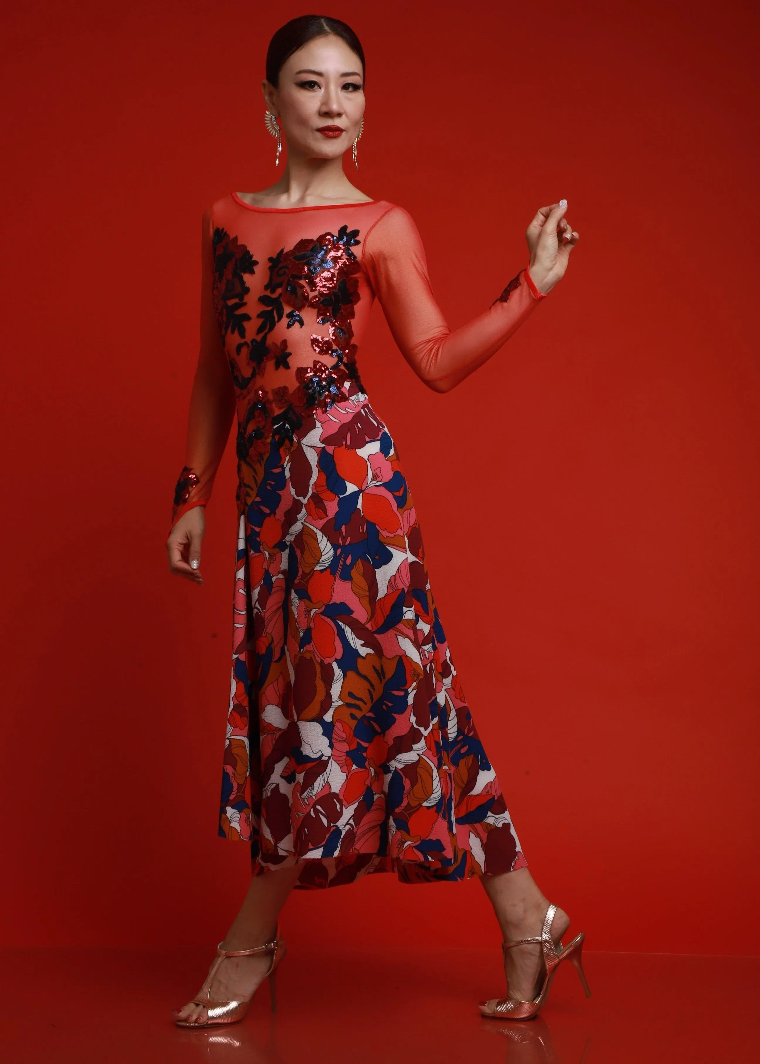 Vestido Tango Escenario SH1340