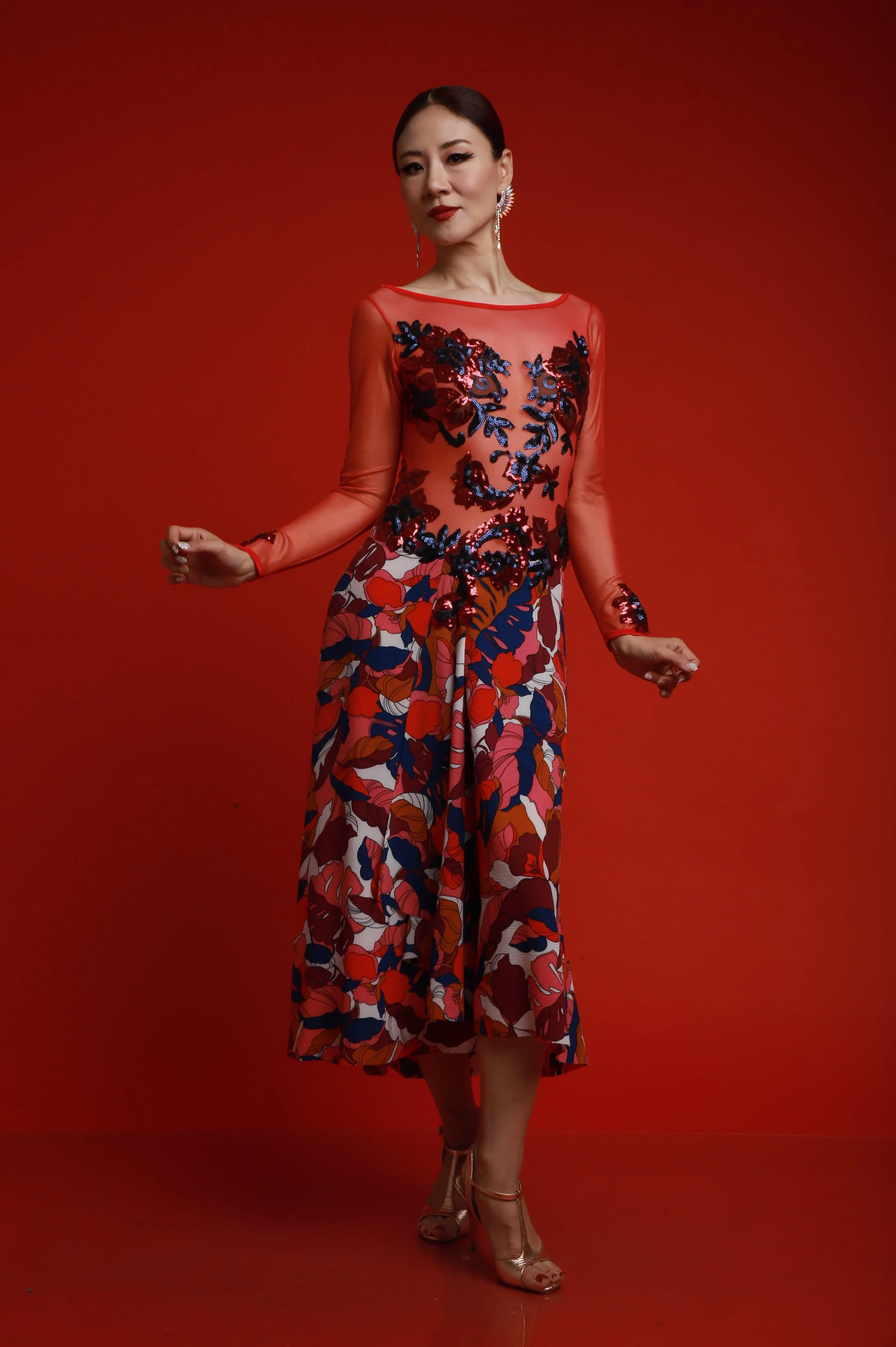 Vestido Tango Escenario SH1340
