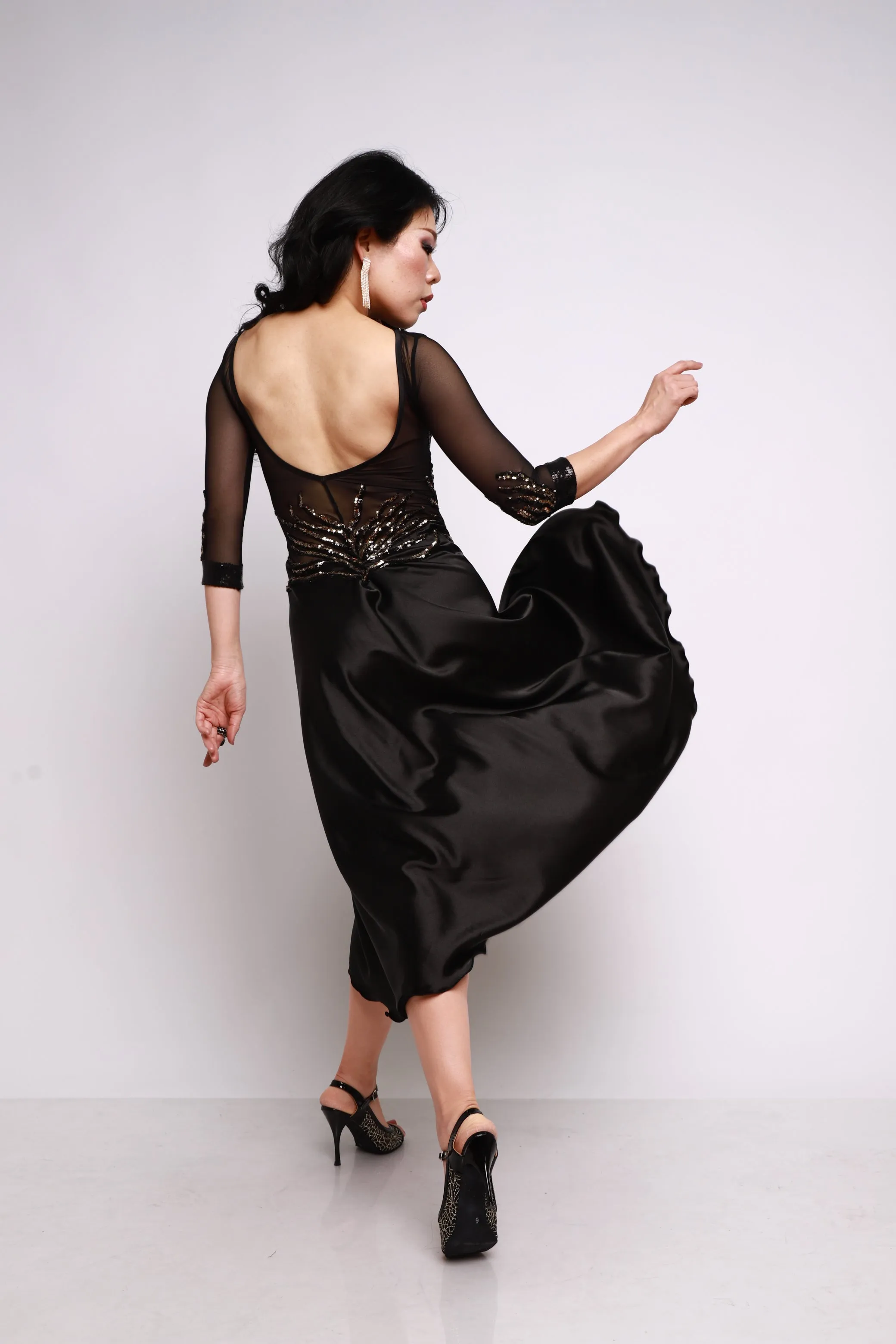 Vestido Tango Escenario SH1358