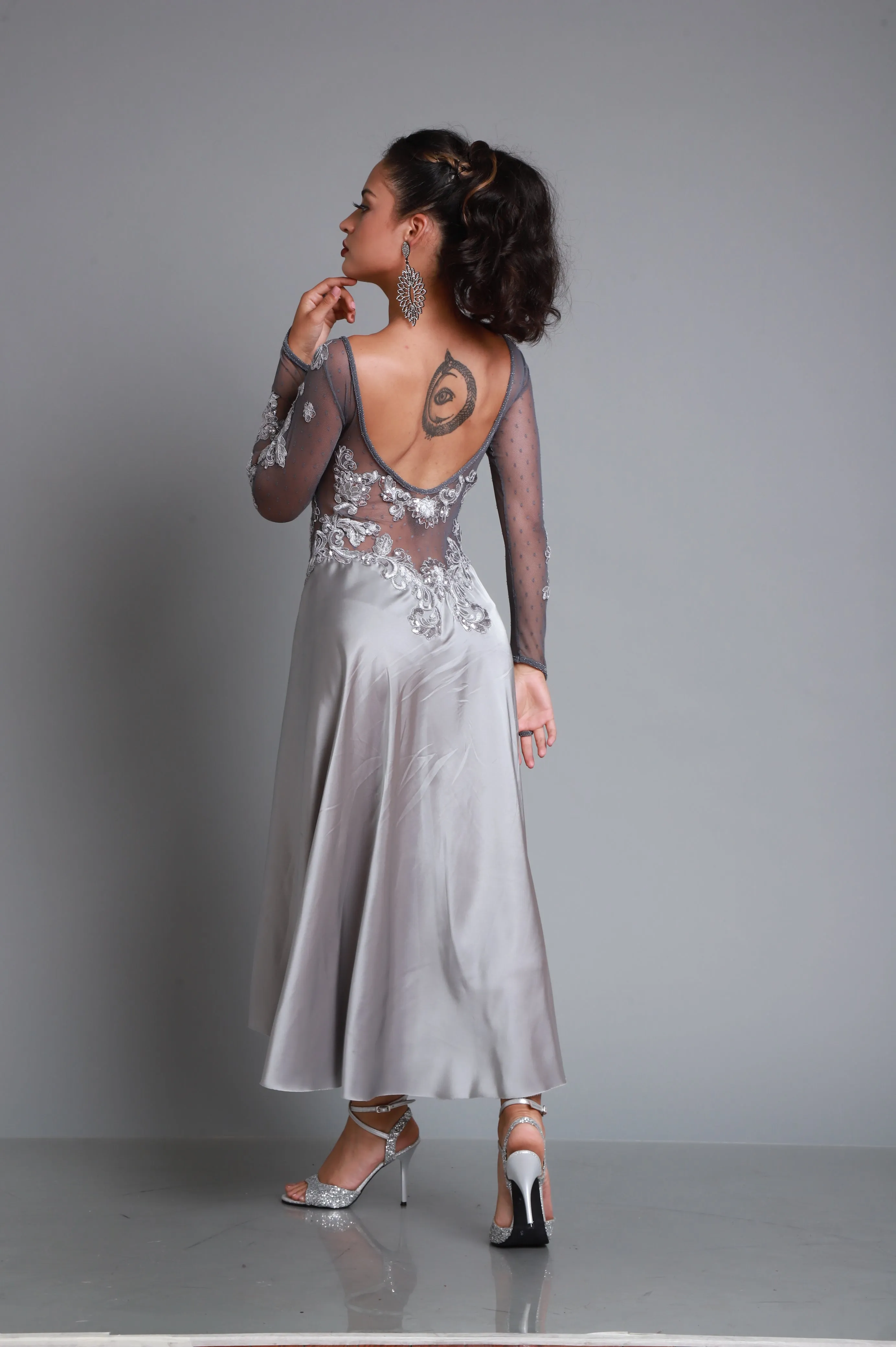 Vestido Tango Escenario SH1358