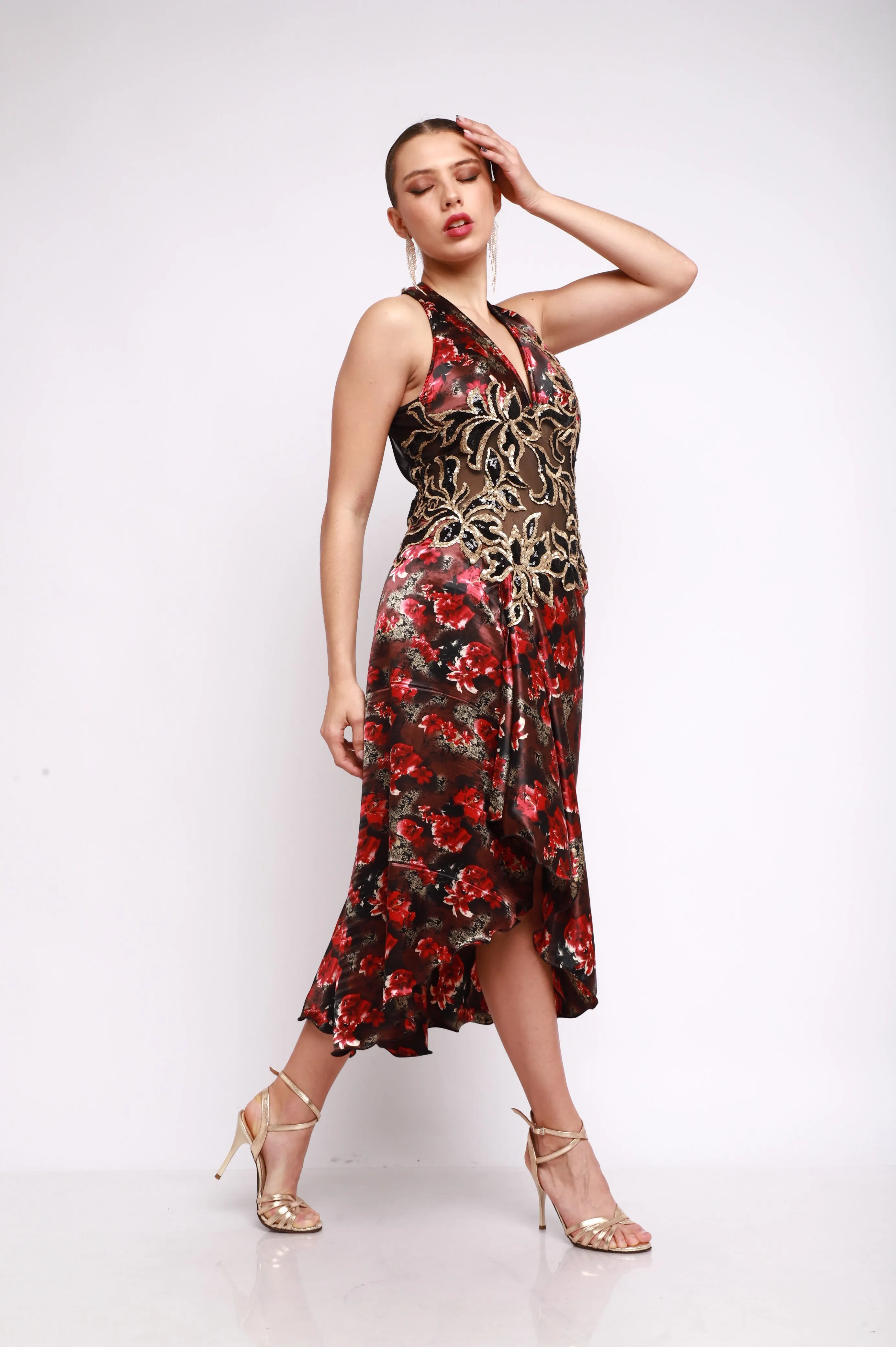 Vestido Tango Escenario SH1361