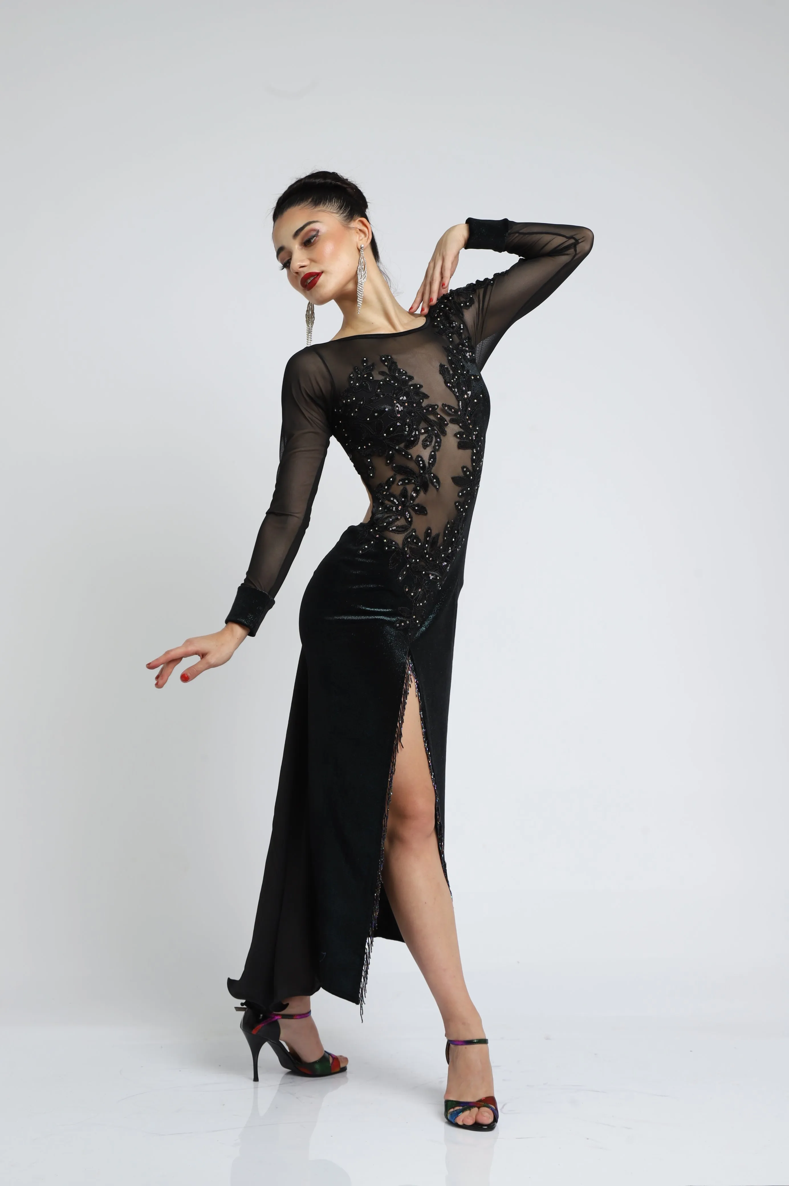Vestido Tango Escenario SH1369
