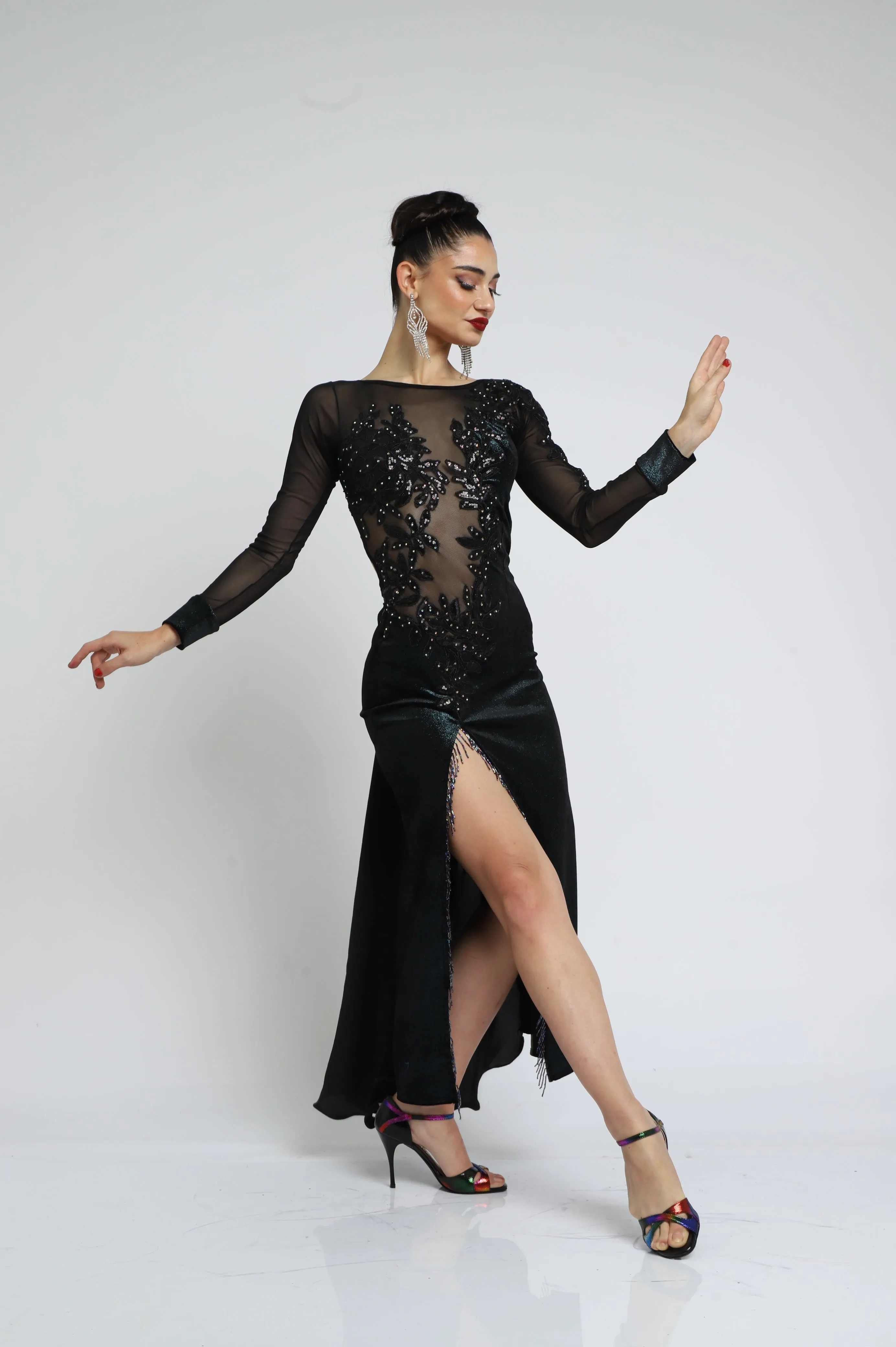 Vestido Tango Escenario SH1369