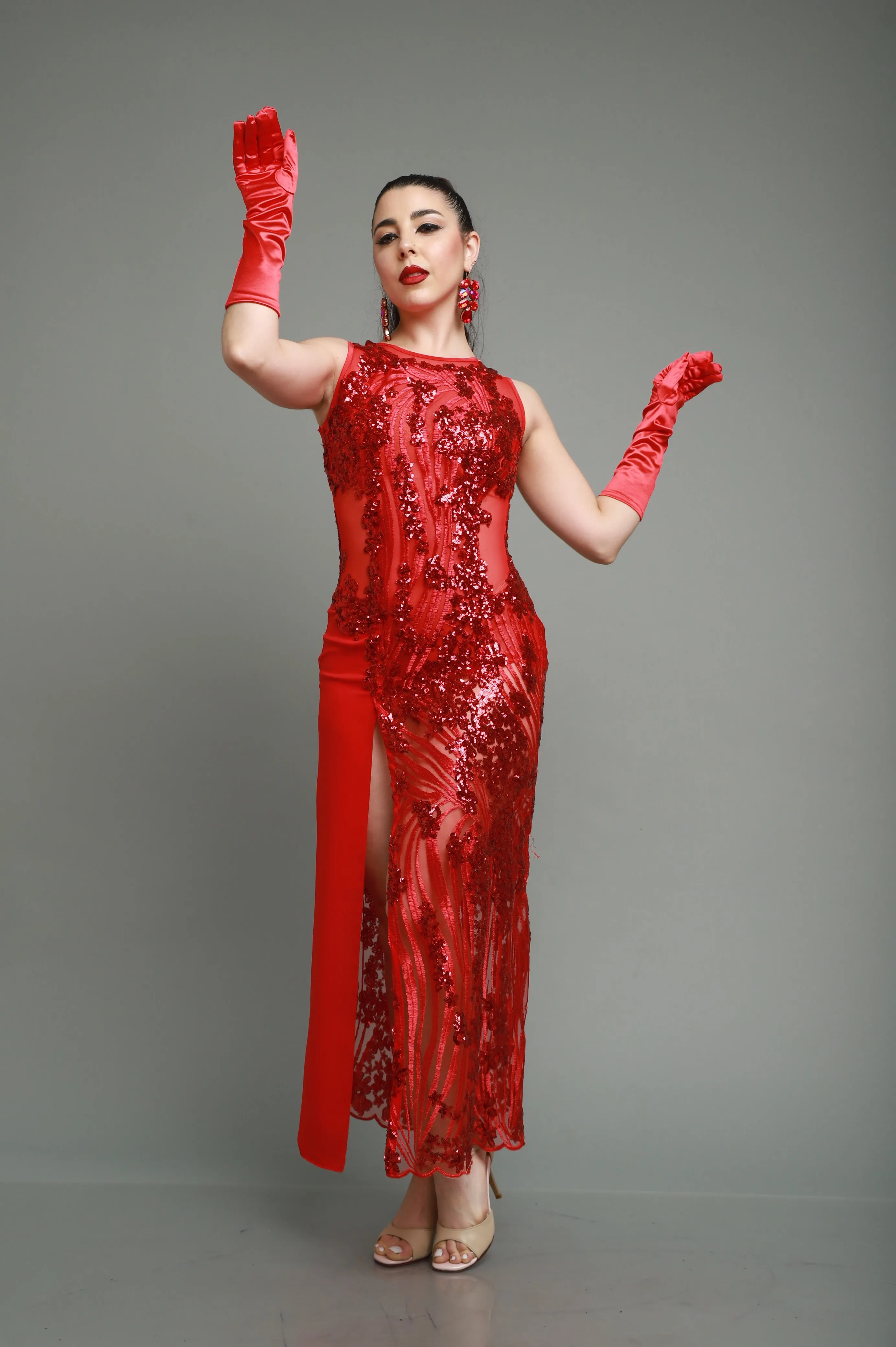 Vestido Tango Escenario SH1375