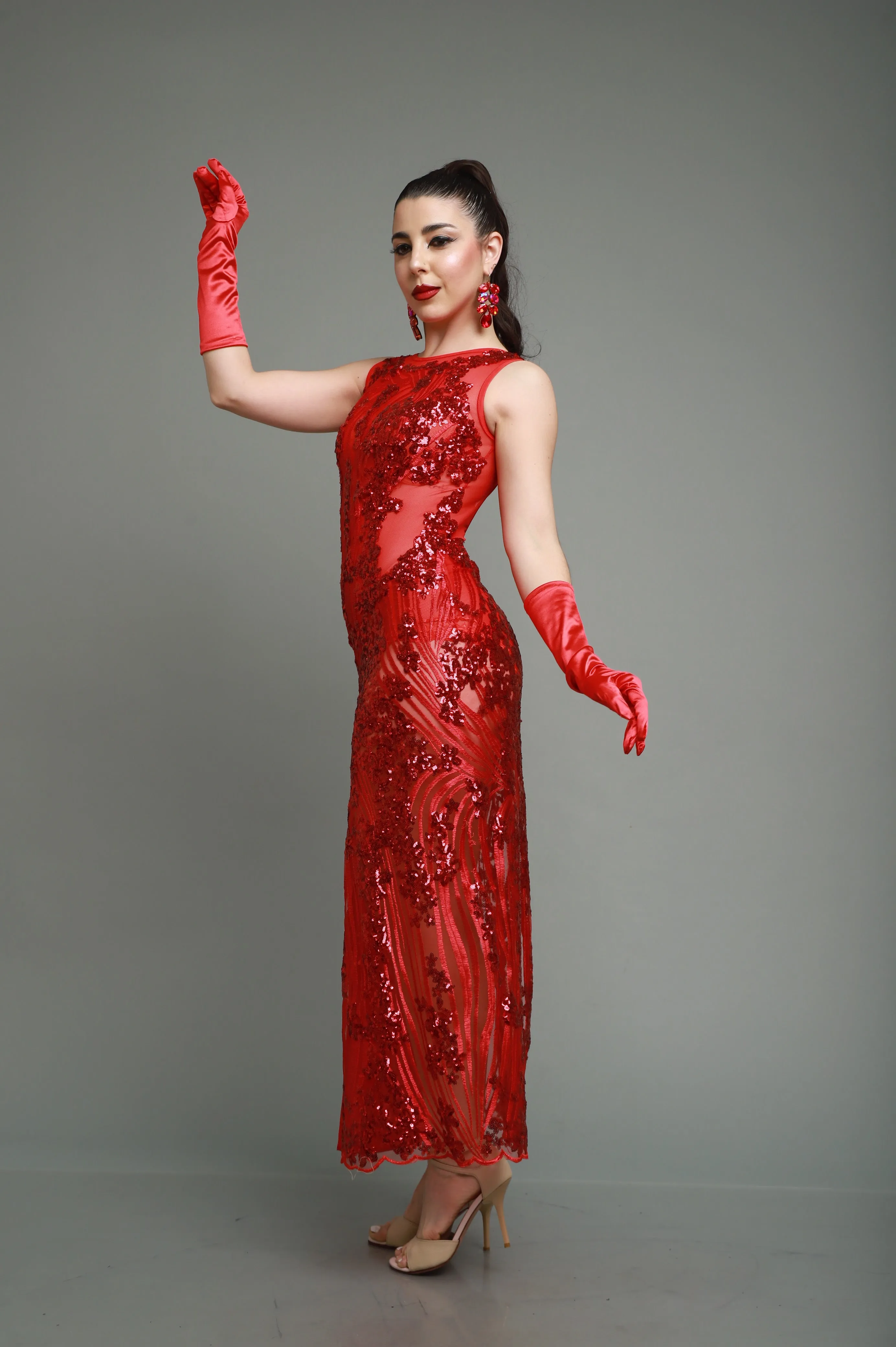 Vestido Tango Escenario SH1375