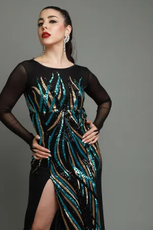 Vestido Tango Escenario SH1387 Bis