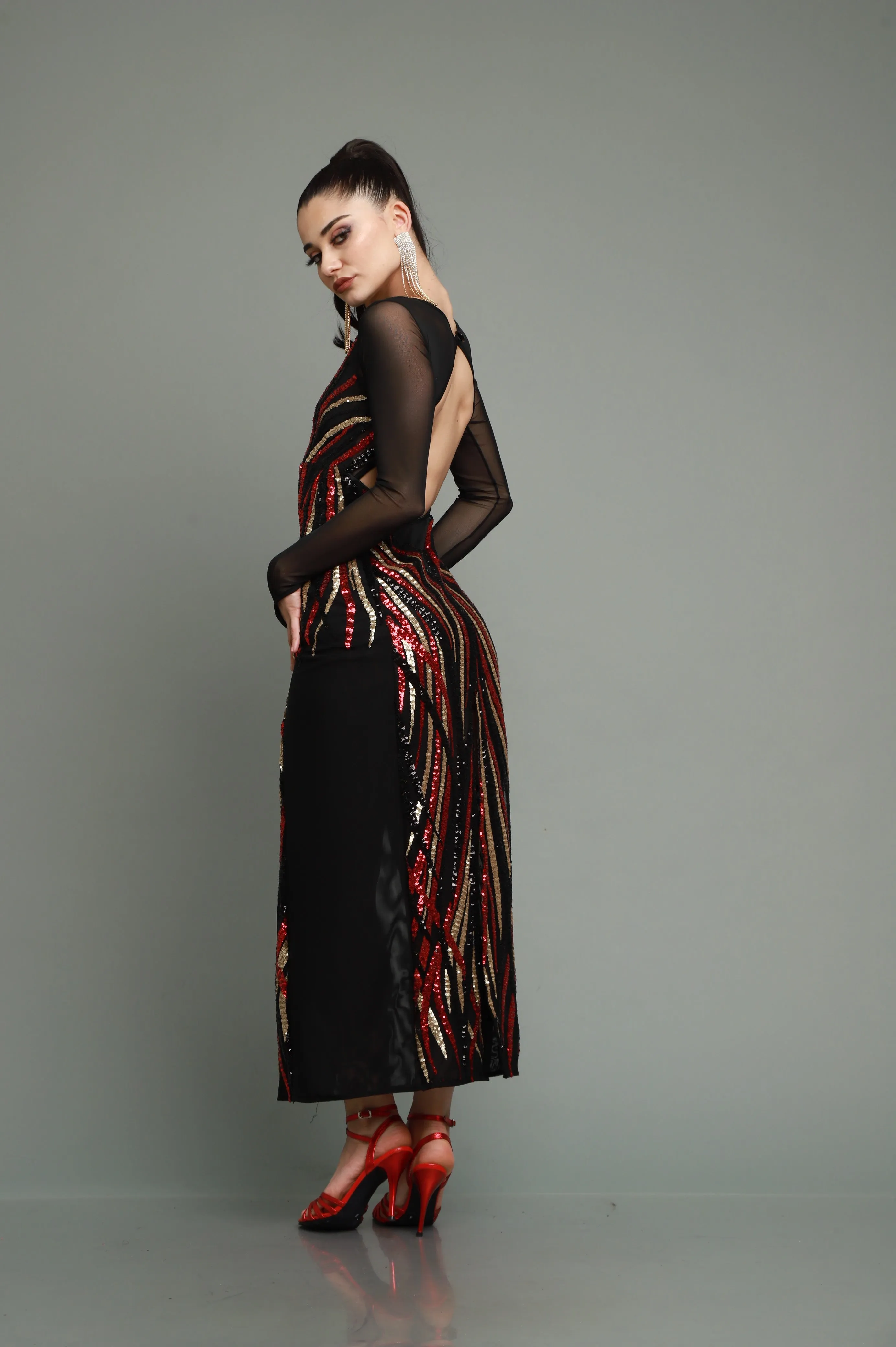 Vestido Tango Escenario SH1387