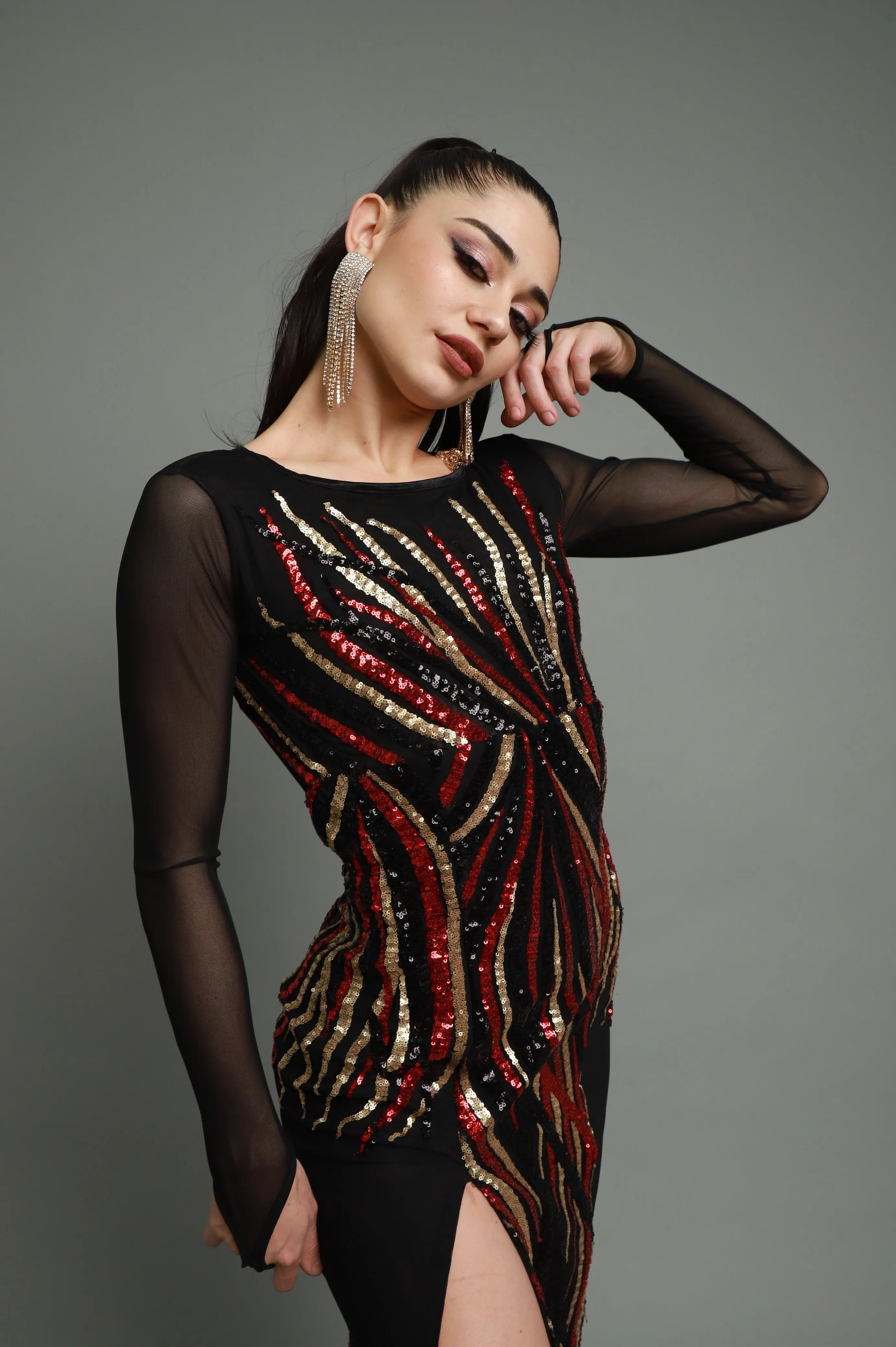 Vestido Tango Escenario SH1387