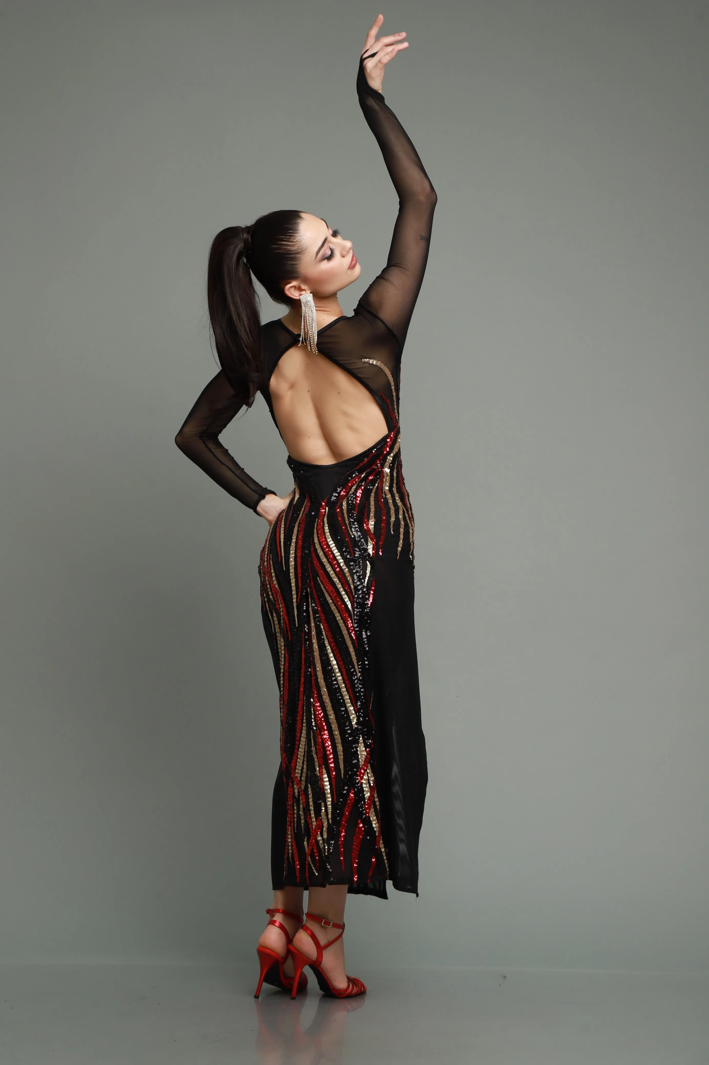 Vestido Tango Escenario SH1387