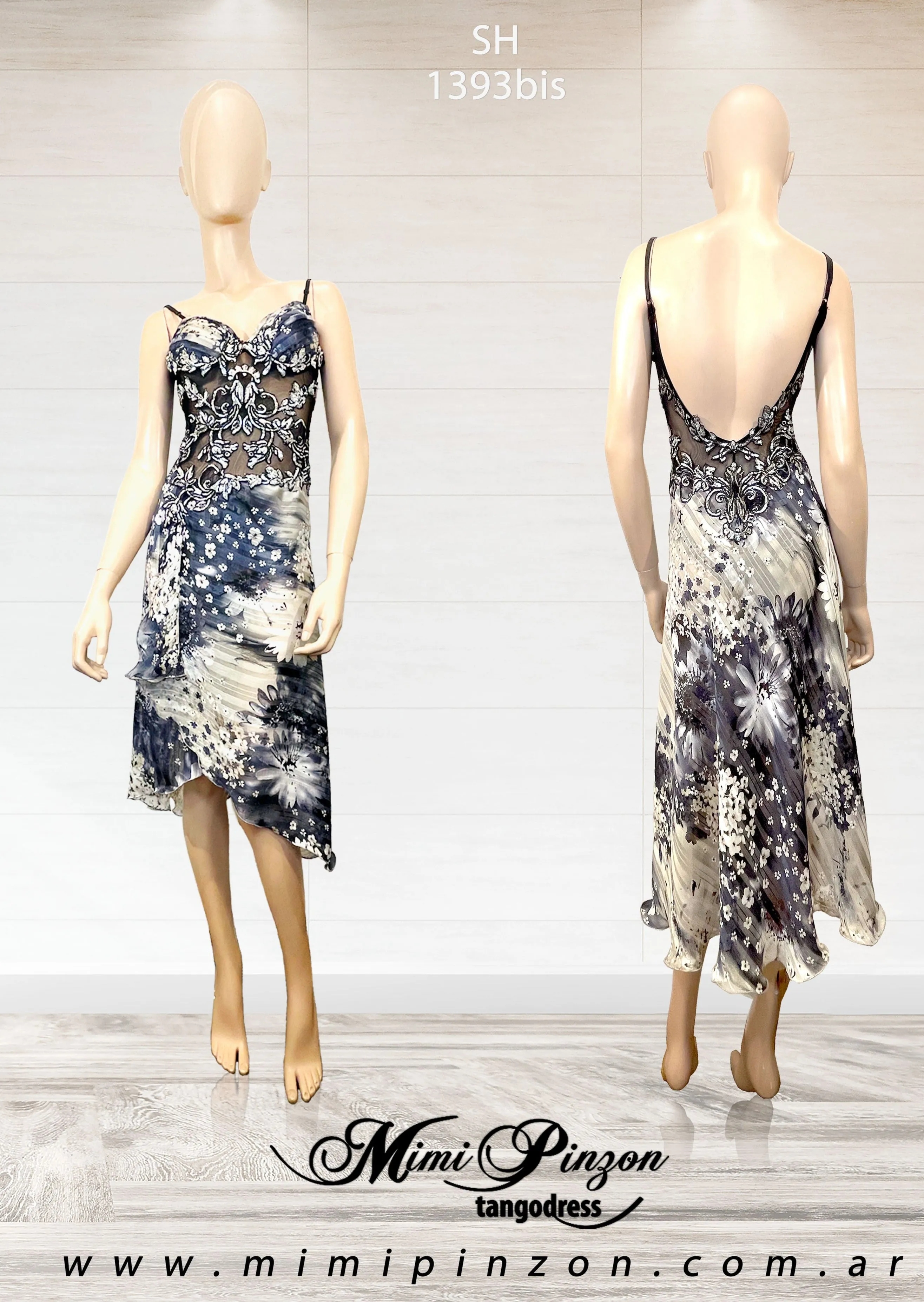 Vestido Tango Escenario SH1393 BIS