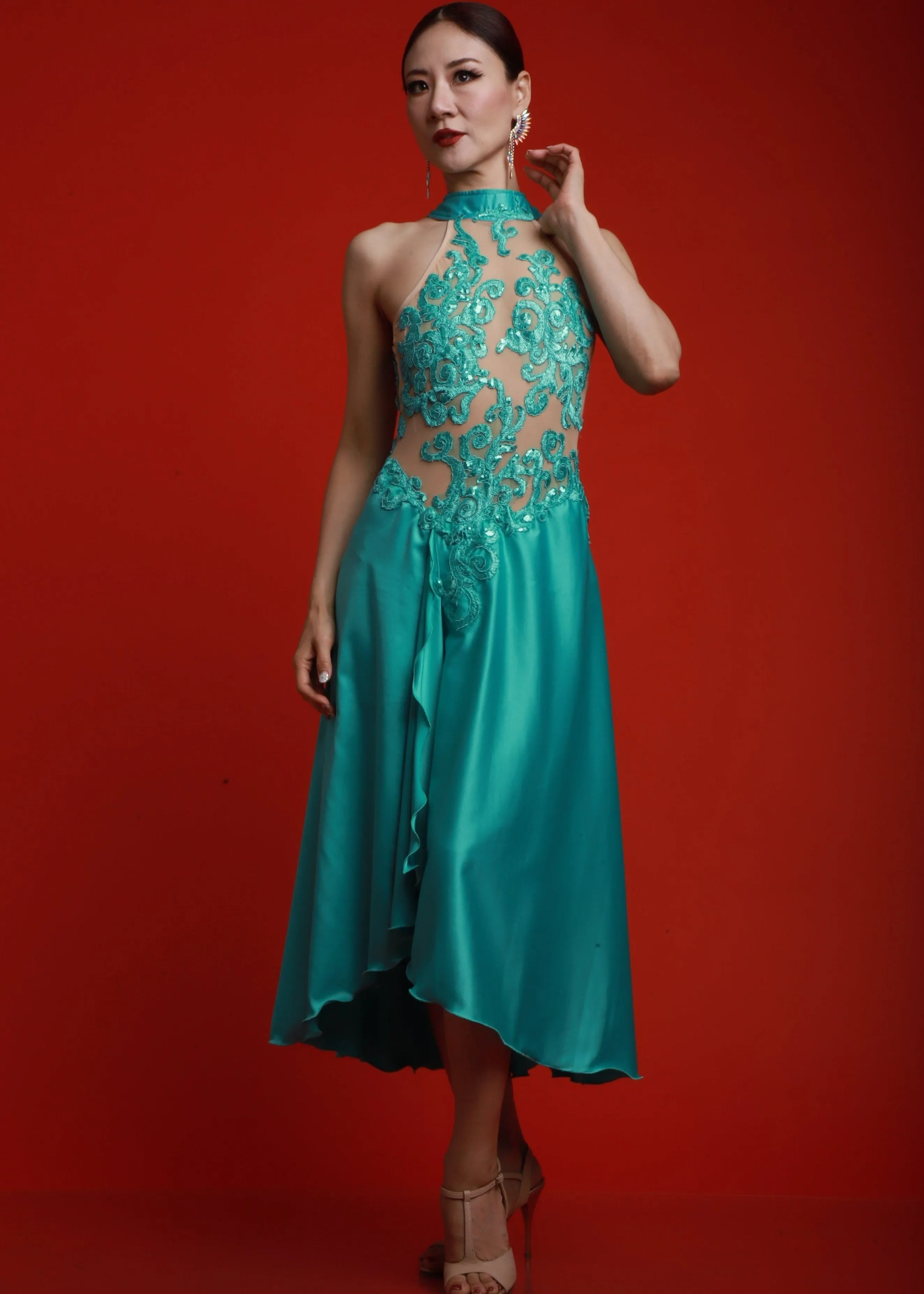 Vestido Tango Escenario SH1397