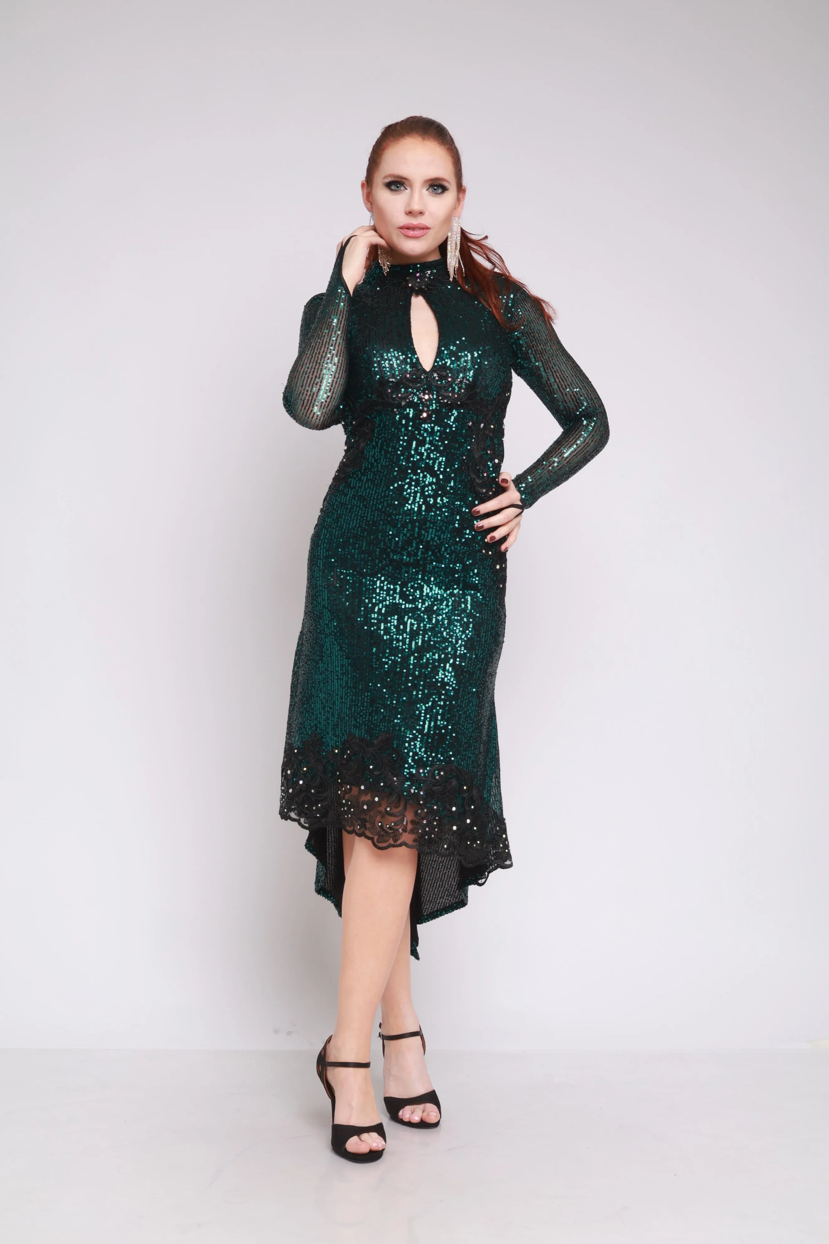 Vestido Tango Escenario SH996