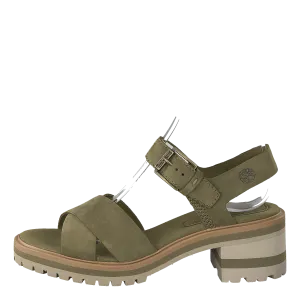 Violet Marsh Cross Band Olive Nubuck