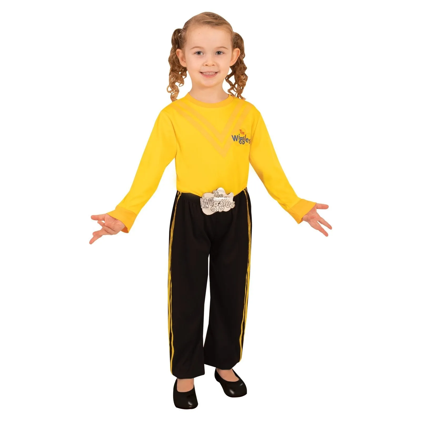 Yellow Wiggle Deluxe Costume with Pants, Child