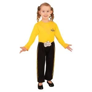 Yellow Wiggle Deluxe Costume with Pants, Child